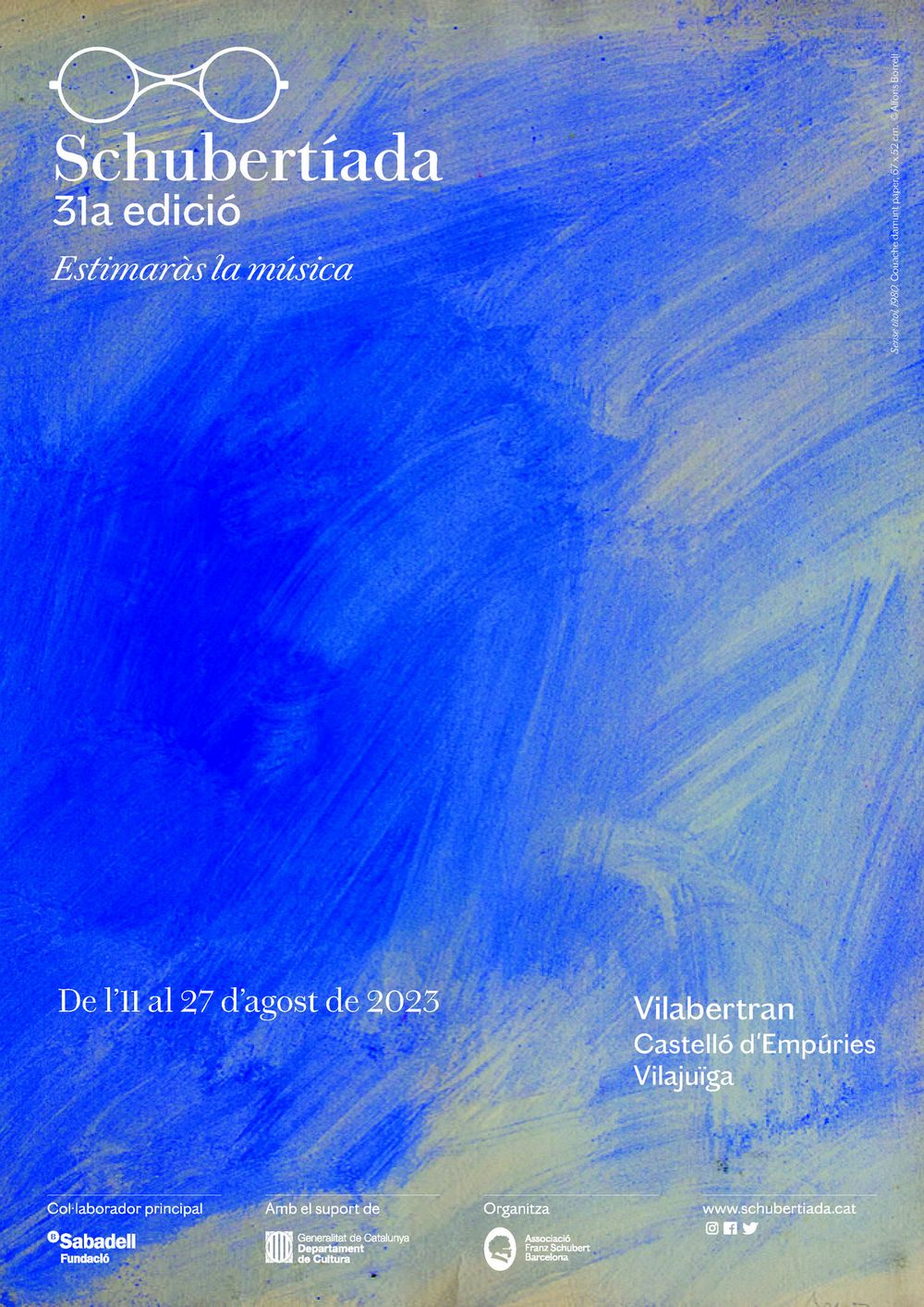 Poster Schubertíada 2022